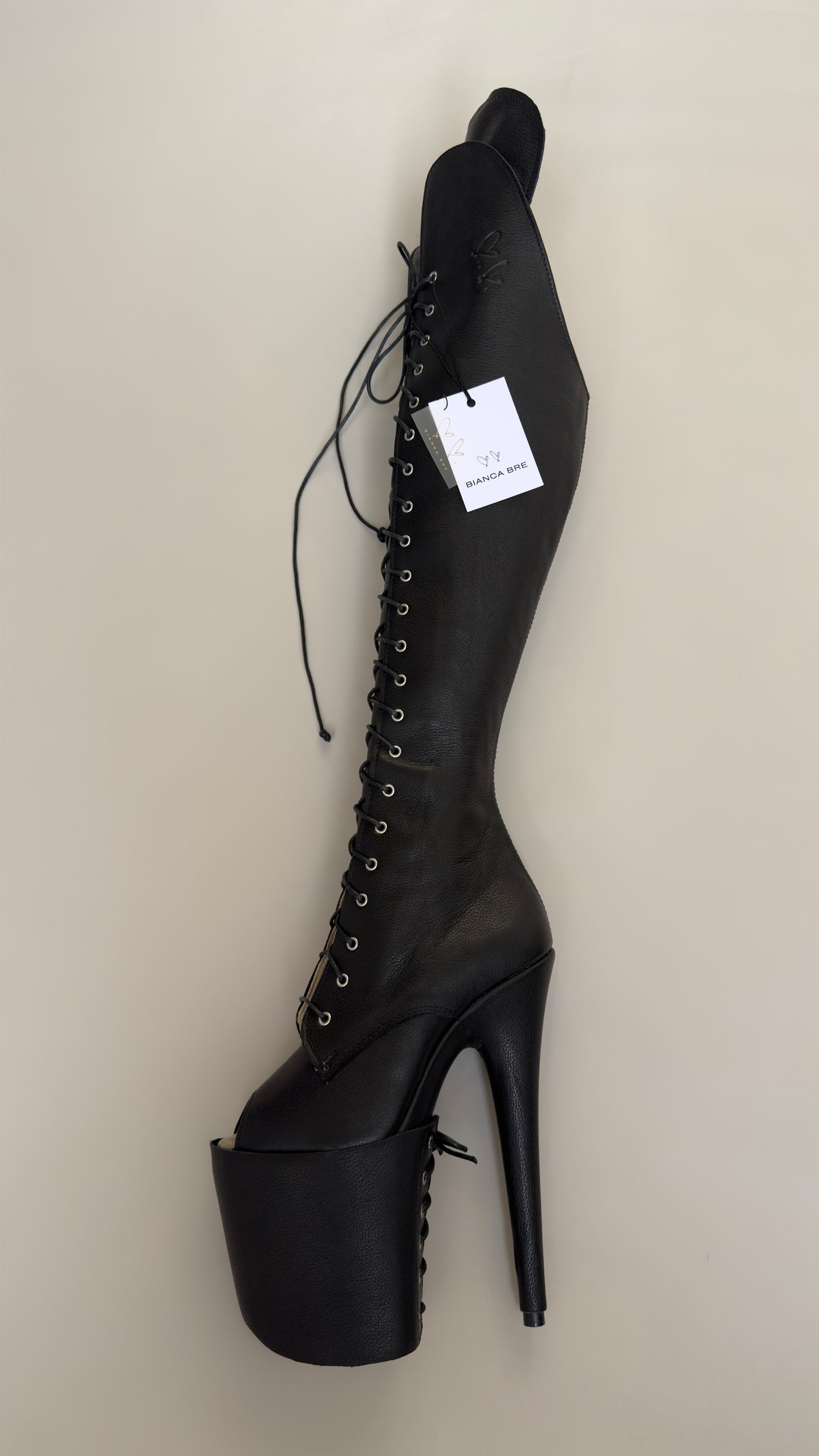 PRE-ORDER BLACK CAVIAR Overknee