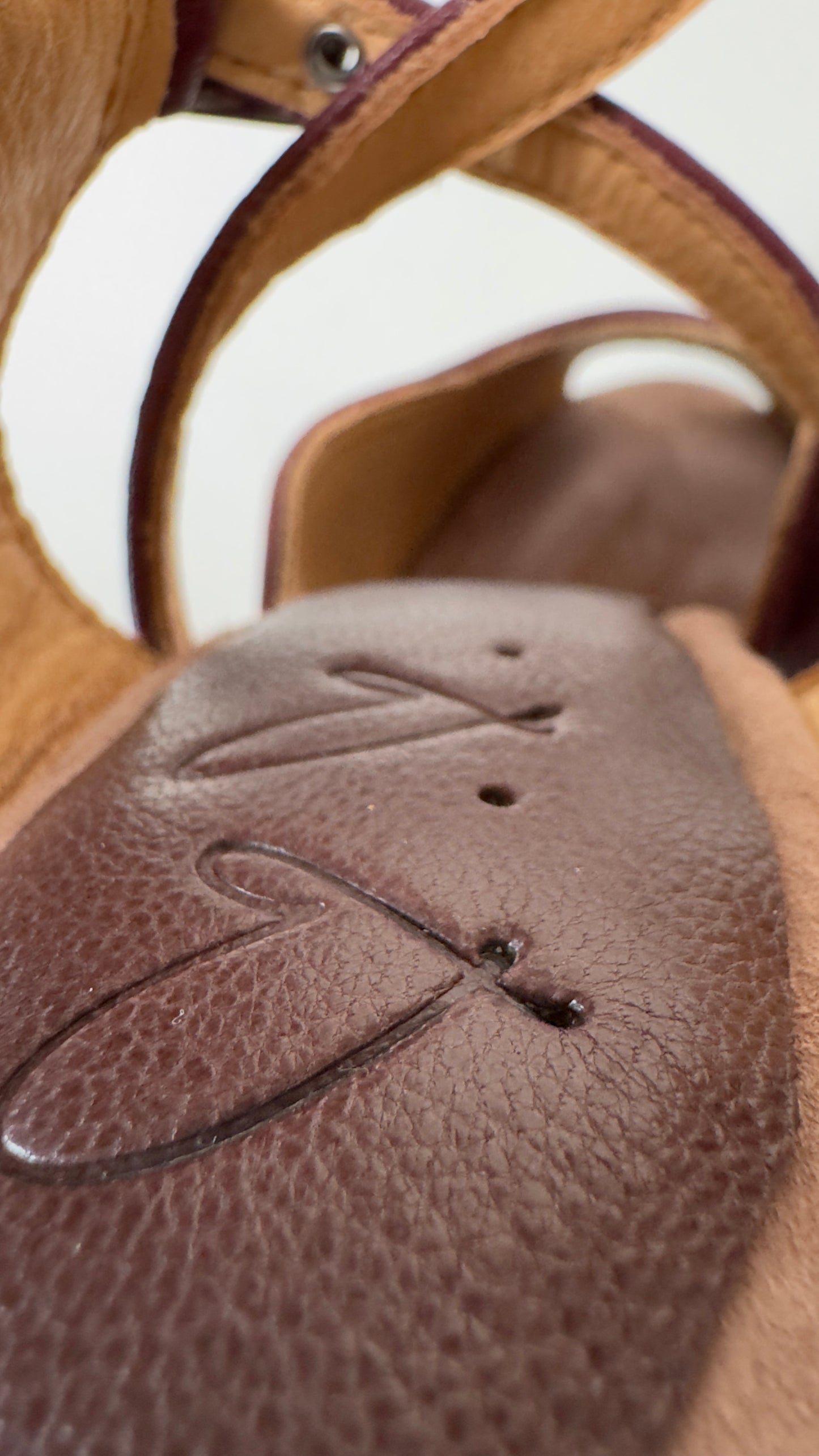 BURGUNDY WINE Sandal