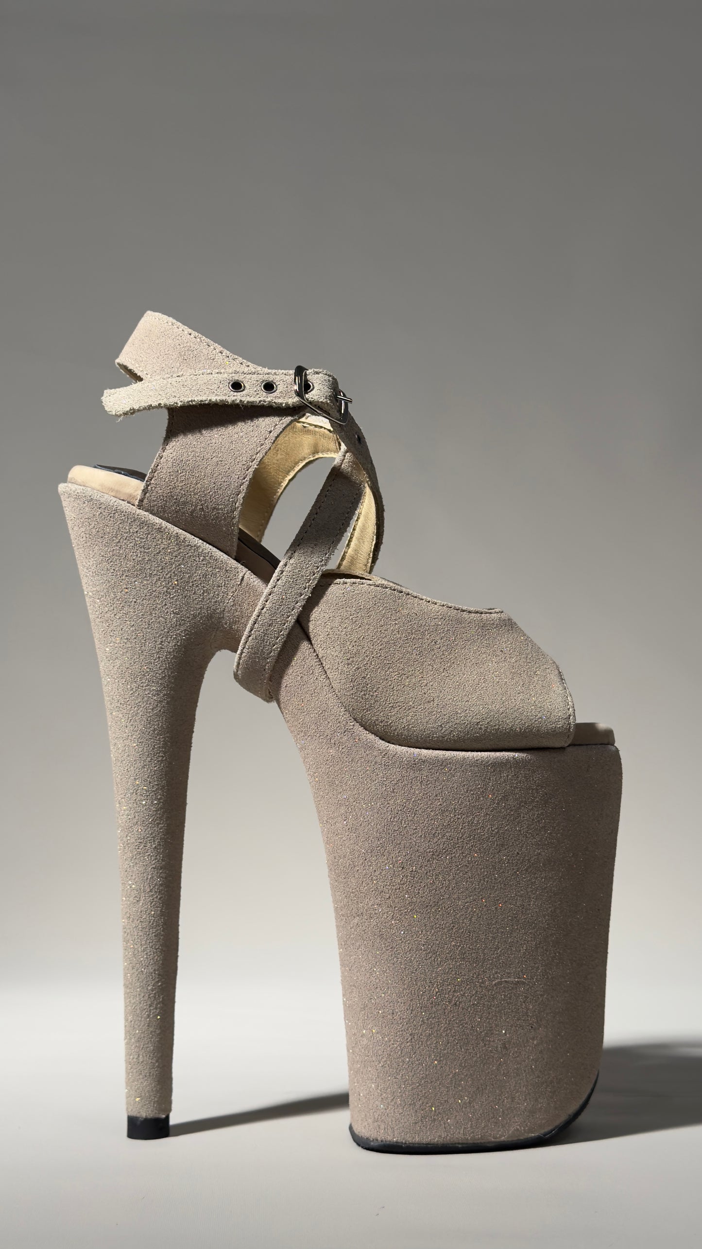 NUDE SPARKLY SAND Sandals