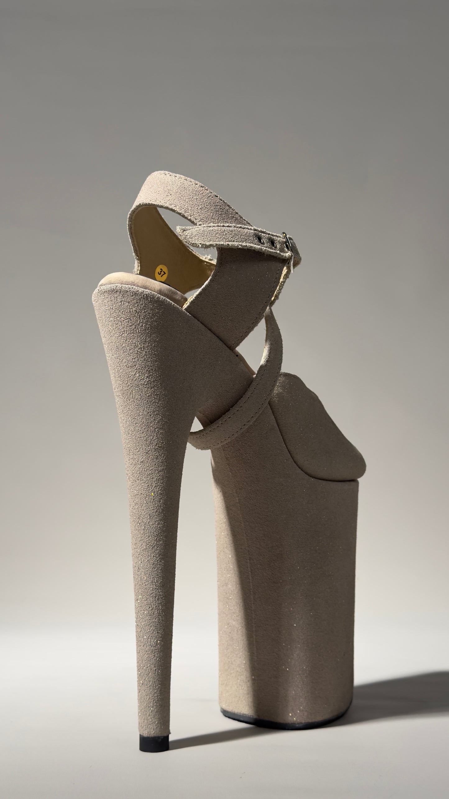 NUDE SPARKLY SAND Sandals