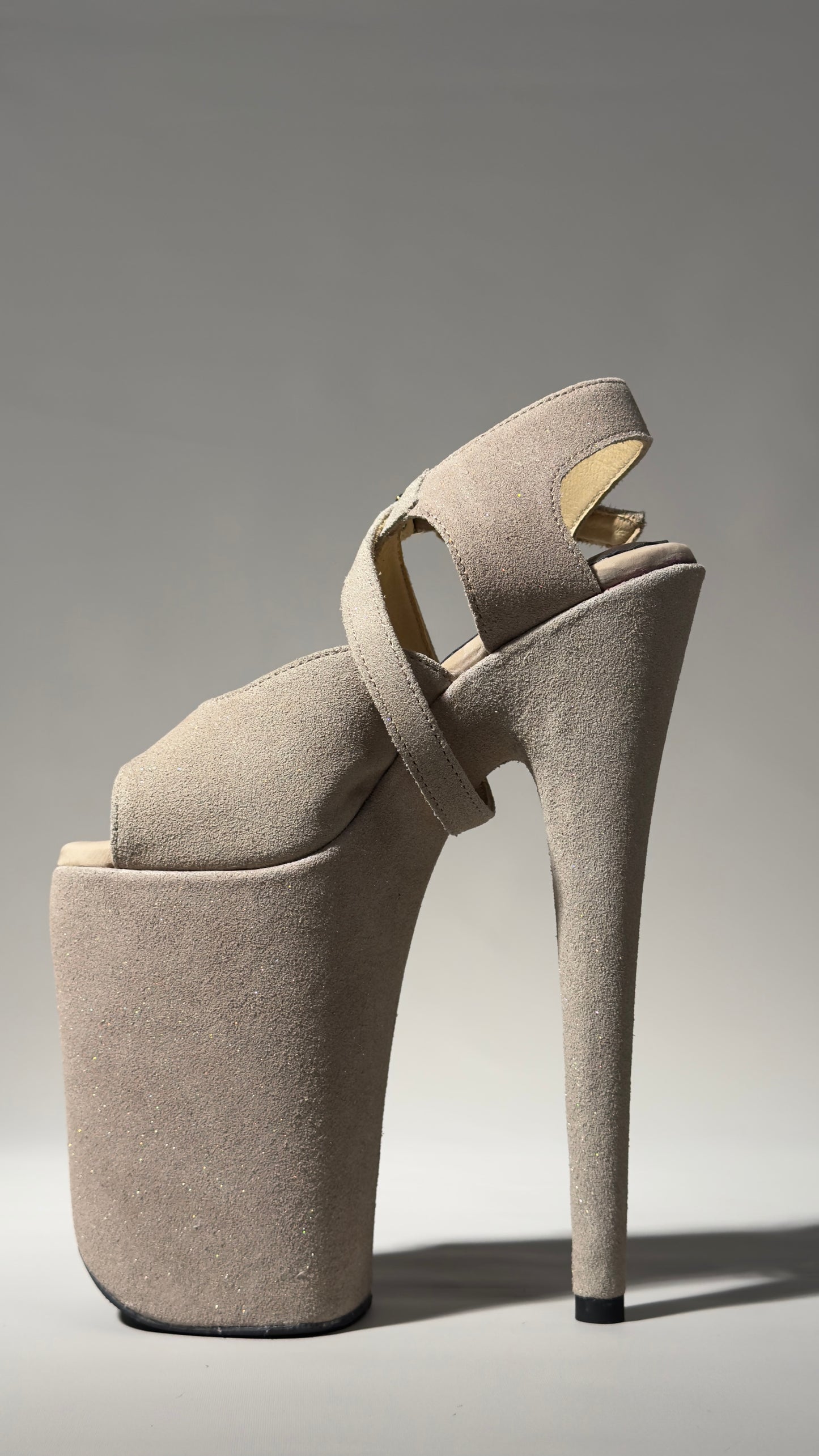 NUDE SPARKLY SAND Sandals