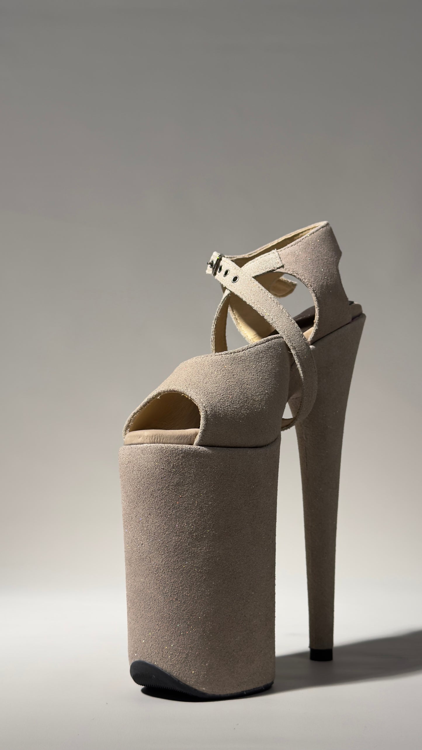 NUDE SPARKLY SAND Sandals